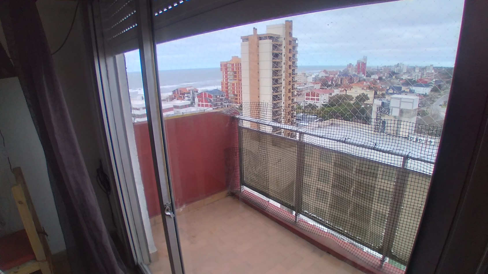 Departamento en Venta de un ambiente con balcon con vista al mar y panoramica a la ciudad, Zona Centro, Villa Gesell